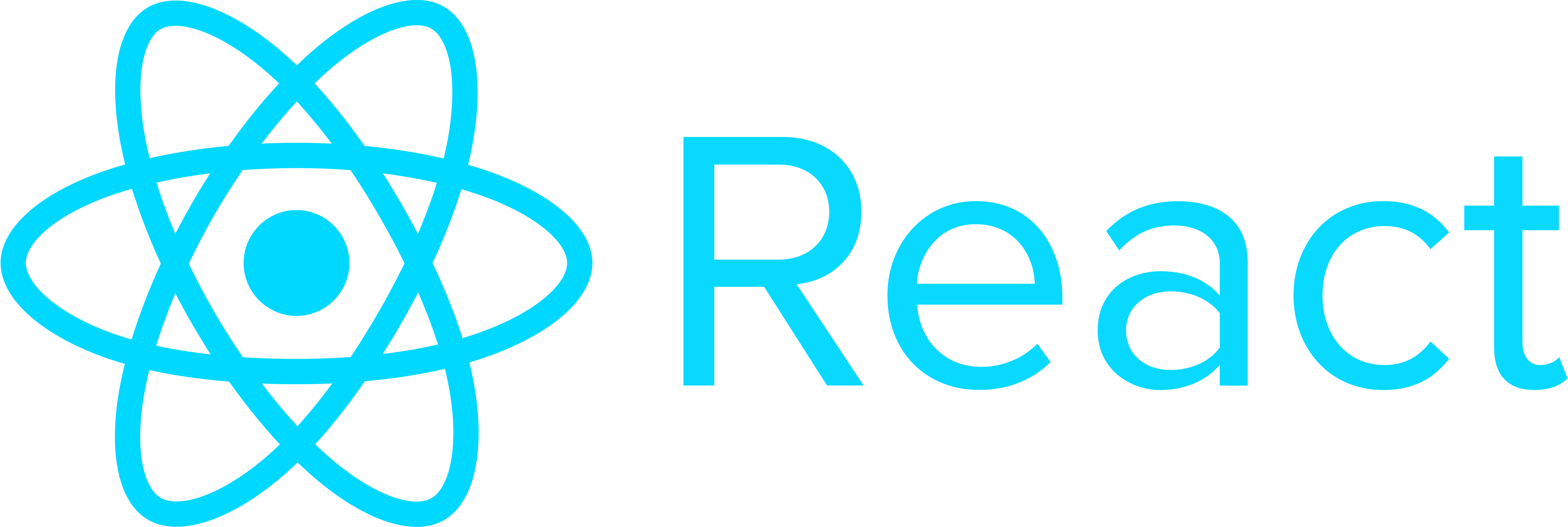 React logo wordmark
