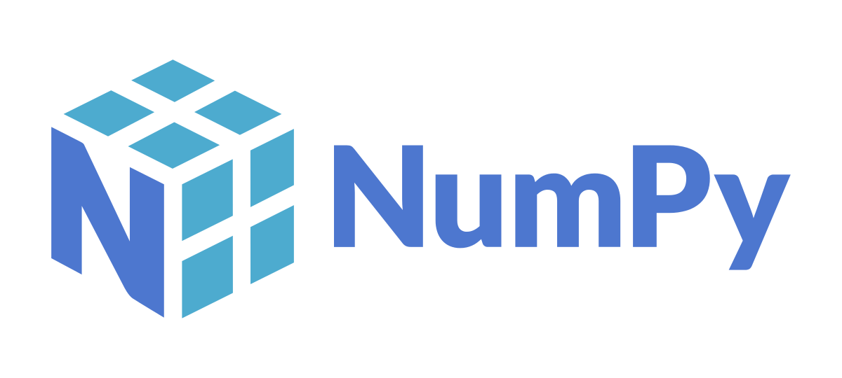 NumPy logo svg