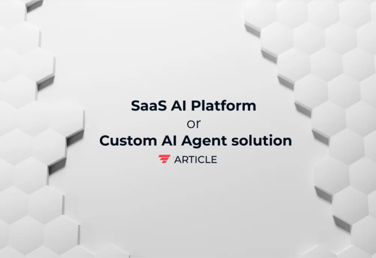 Off-the-shelf AI platform or Custom AI Agent solution?