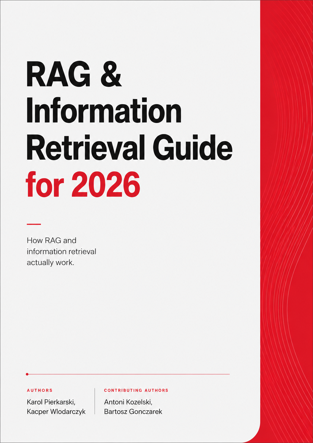 The Complete RAG & Information Retrieval Guide for 2026 — cover